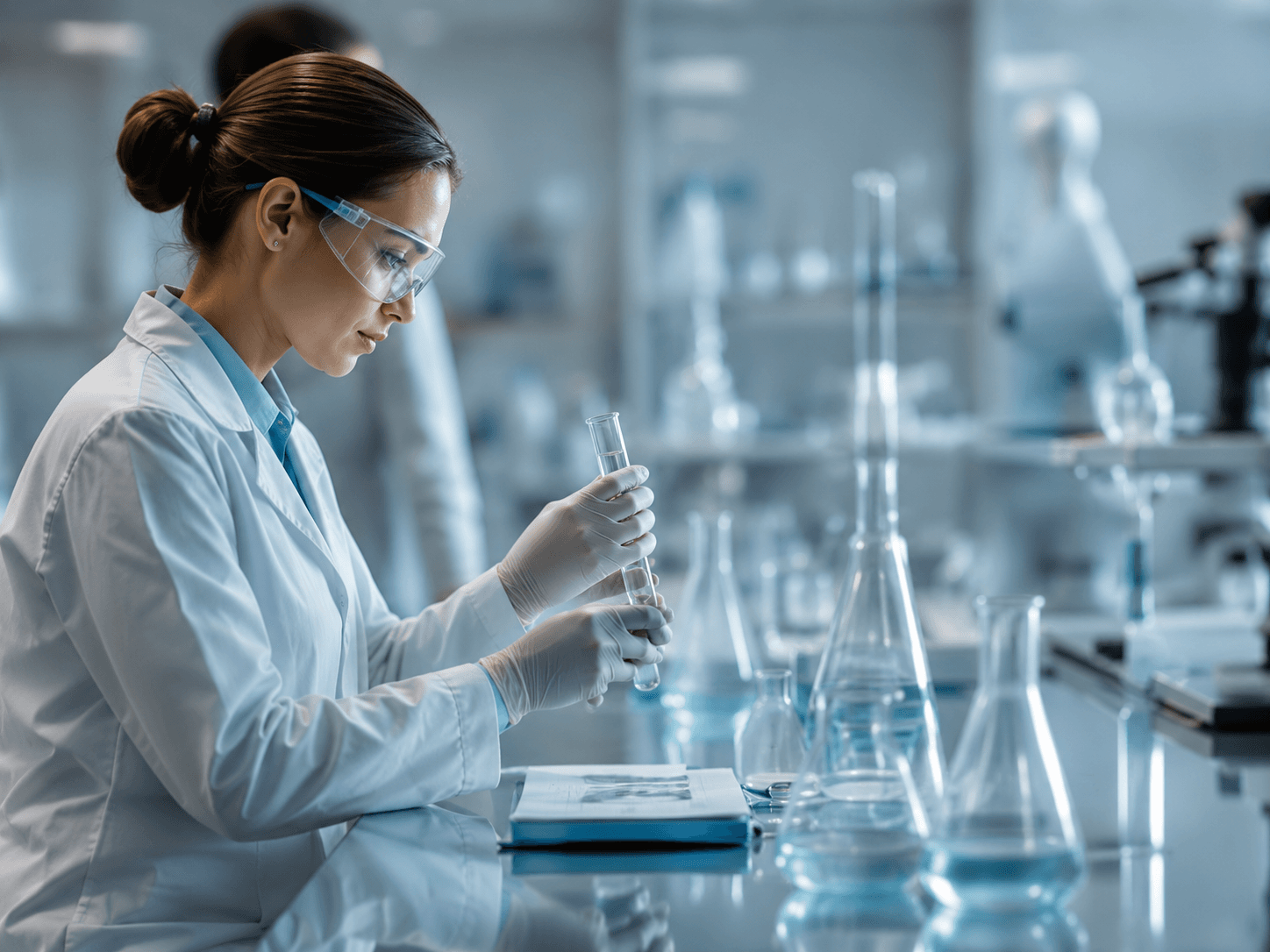 Water research lab