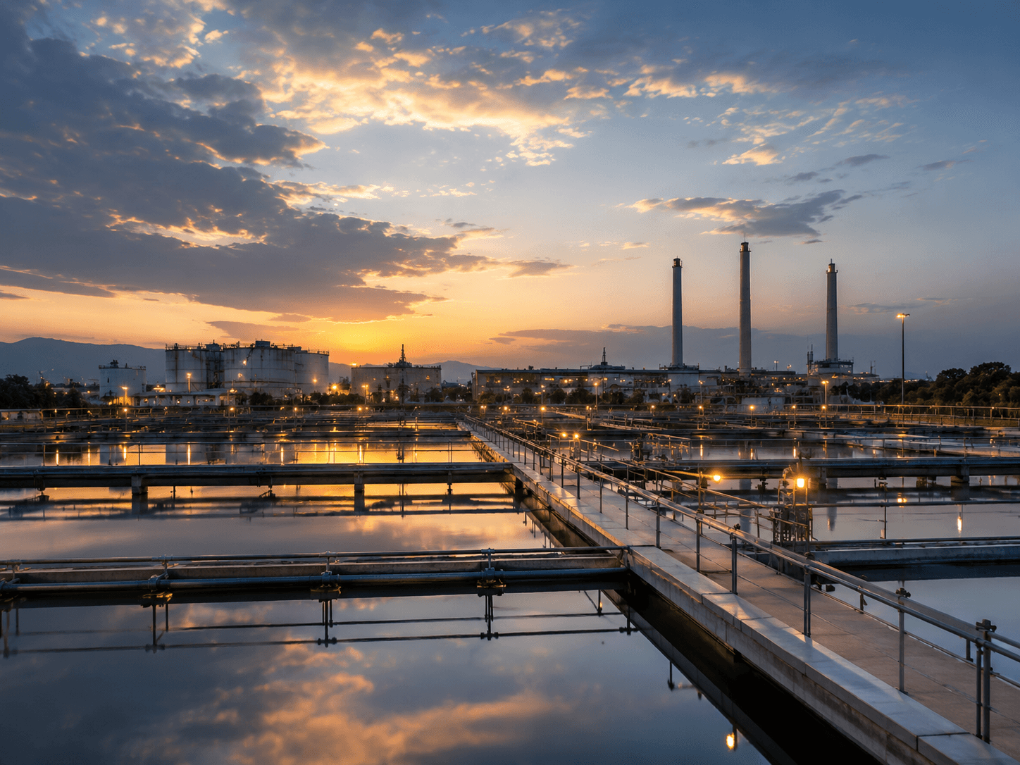 Industrial water facility